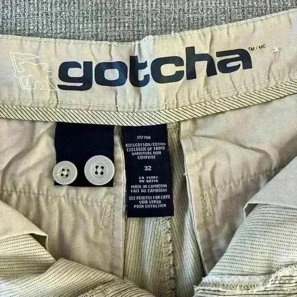 Gotcha  men shorts size 32 - Picture 4 of 11